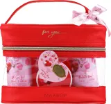 Набор для тела Aurora Peony & Cherry Amber из 5 средств гель лосьон и уход с ароматом пиона и вишни — фото 1