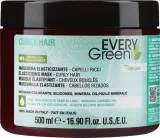 Маска для вьющихся волос EveryGreen эластичность локонов, масло камелии, льняное масло, экстракты водорослей, 1000 мл — фото 2