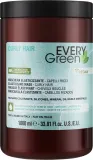 Маска для вьющихся волос EveryGreen эластичность локонов, масло камелии, льняное масло, экстракты водорослей, 1000 мл — фото 4