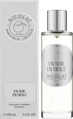 Спрей для дома Nicolai Parfumeur Createur Un Soir En Sicile грейпфрут и жасмин 100 мл