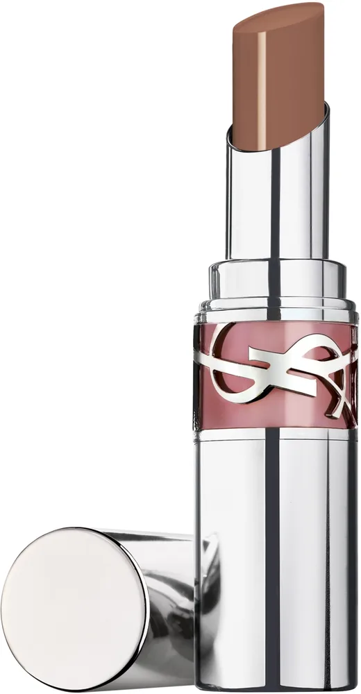 Yves Saint Laurent Szminka - Помада-масло для губ YSL Loveshine глянцевая, оттенок 204 - Melted Honey