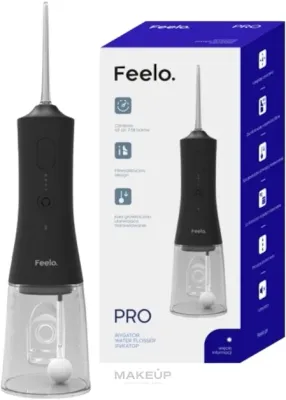 Ирригатор Feelo Pro Water Flosser беспроводной, чёрный, 1 шт
