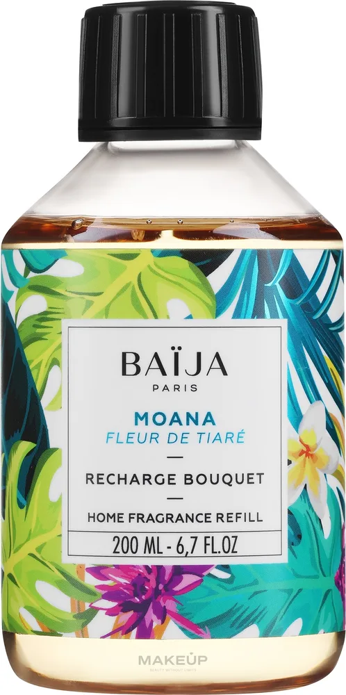 Рефил для ароматического диффузора Baija Moana Home Fragrance Refill, 200 мл