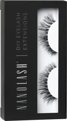 Набор для наращивания ресниц пучками Nanolash Diy Eyelash Extensions Fantasy, 36 пучков, бондер и силер