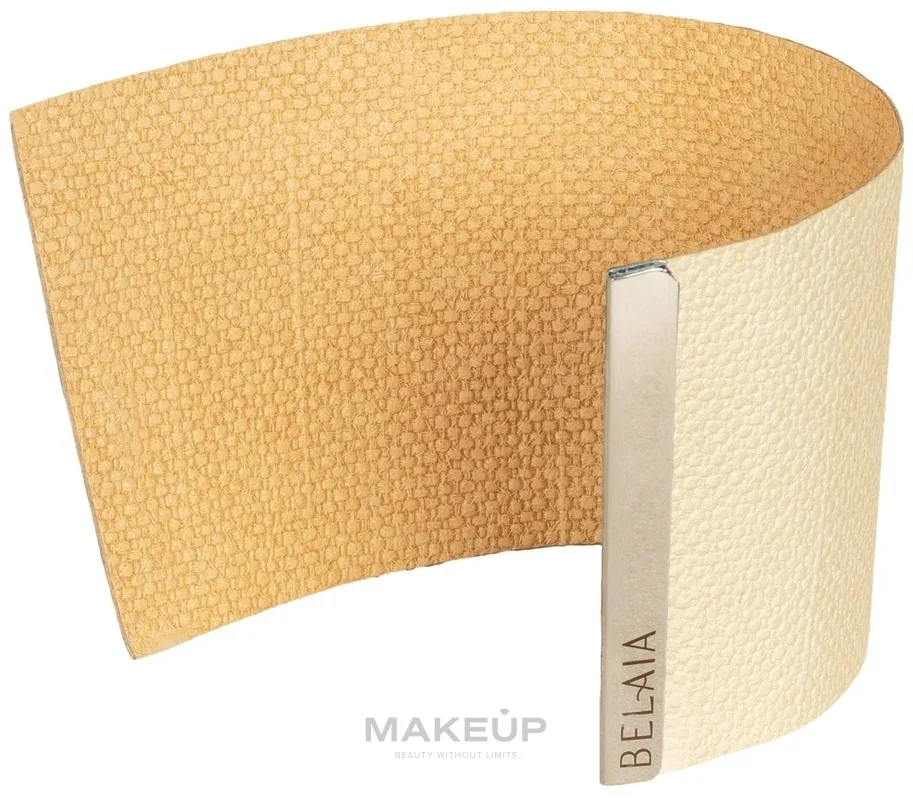 Подсвечник-чехол Belaia Candle Reversible Sleeve Sisal, двусторонний, светло-коричневый и бежевый, для свечи 500 г, 1 шт