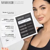 Набор Nanolash DIY Starter Kit Classy ресницы бондер силант и аксессуары 5 предметов — фото 5