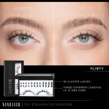 Набор Nanolash DIY Starter Kit Flirty ресницы бондер силант и аксессуары 5 предметов — фото 4