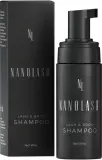 Шампунь Nanolash Lash & Brow для ресниц и бровей, деликатное очищение с алоэ и гиалуроновой кислотой, 50 мл — фото 1