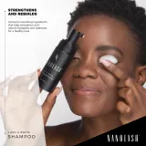 Шампунь Nanolash Lash & Brow для ресниц и бровей, деликатное очищение с алоэ и гиалуроновой кислотой, 50 мл — фото 4
