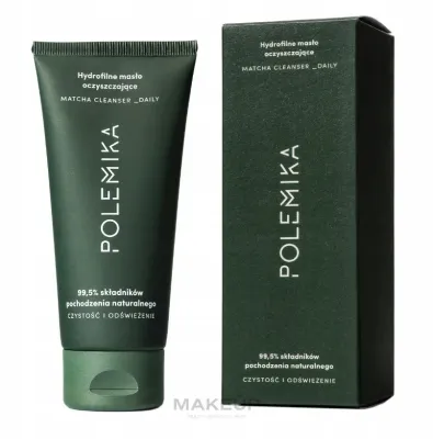 Polemika Matcha Cleanser Daily гидрофильное масло для умывания и снятия макияжа с матча 100 мл