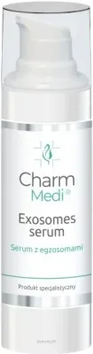 Сыворотка для лица Charmine Rose Exosome с пептидами, экзосомами центеллы, GHK-Cu и скваланом, антивозрастная, 30 мл