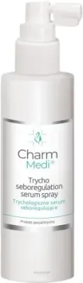 Трихологическая сыворотка, регулирующая выработку кожного сала Charmine Rose Charm Medi Trycho Seboregulation Serum Spray, 100 мл