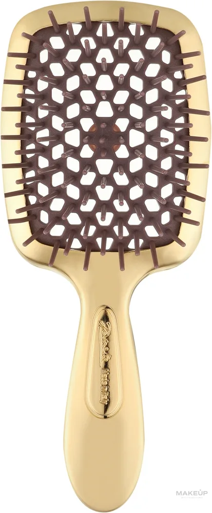 Щётка для волос Janeke SuperBrush Small Gold 17.5 x 7 x 3 см