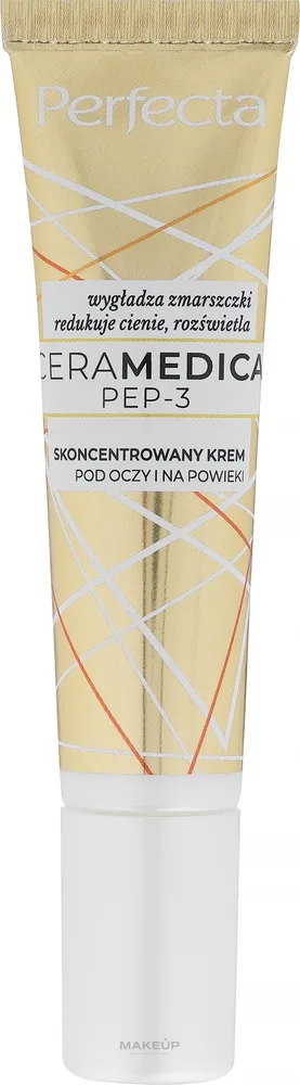 Крем для кожи вокруг глаз Perfecta Ceramedica Pep-3 с пептидами 15 мл