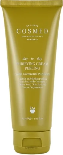 Cosmed Day To Day Purifying Cream Peeling очищающий крем-пилинг для лица с коноплёй и чиа 60 мл