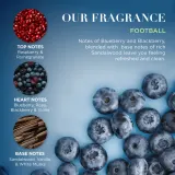 Набор детский Baylis & Harding Football Blueberry Fizz пена для ванны 300 мл шампунь 130 мл бомбочки и другие средства 9 предметов — фото 5