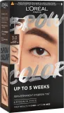 Набор для окрашивания бровей L'Oreal Paris Brow Color Semi-Permanent Eyebrow Tint, полуперманентный, с аппликатором, оттенок 3.0 - Dark Brunette — фото 1