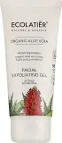Гель для лица Ecolatier Exfoliating Gel Hydration Aloe Vera отшелушивающий, с алоэ вера, для сухой и чувствительной кожи, 100 мл — фото 1