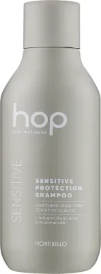 Шампунь для чувствительной кожи головы Montibello HOP Sensitive Protection Shampoo, с алоэ и ниацинамидом, 300 мл или, 300 мл