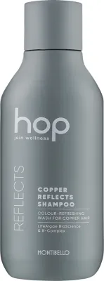 Шампунь для медных волос Montibello HOP Copper Reflects Shampoo, защищающий цвет, 300 мл