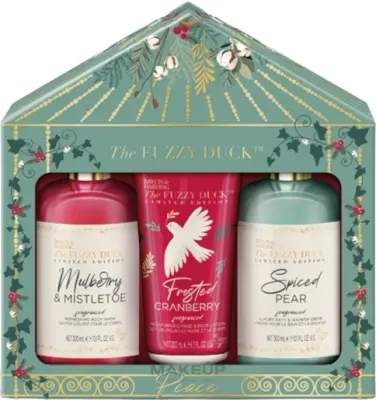 Baylis & Harding Baylis & Harding The Fuzzy Duck Winter Wonderland Festive Luxury Body Care Gift Set (sh/gel/300 мл + lot/200 мл + sh/cr/300 мл) - Подарочный набор Baylis and Harding The Fuzzy Duck Winter Wonderland: гель для душа, лосьон для рук и тела, крем для ванны и душа