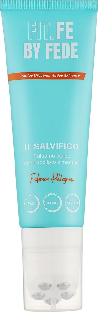 Fit.Fe By Fede The Savior Recovery Body Balm — восстанавливающий бальзам для тела с эвкалиптом и ментолом, 100 мл