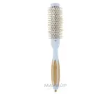 Круглая щётка для укладки волос Ilu Hair Brush BambooM Round 25 мм бамбук — фото 1