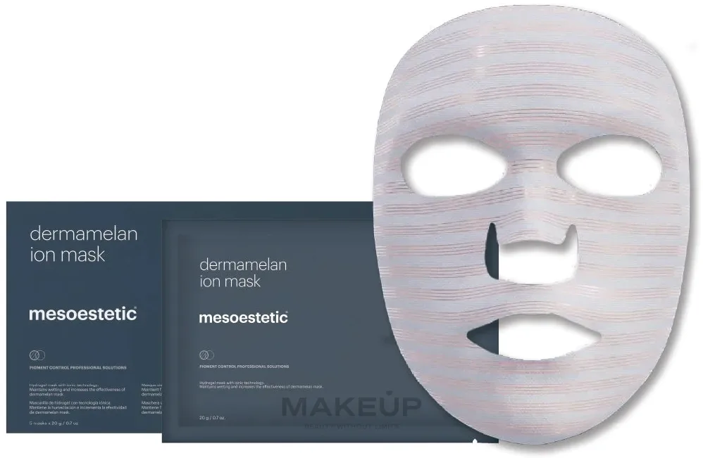 Ионная маска для лица с депигментирующими компонентами Mesoestetic Dermamelan Ion Mask