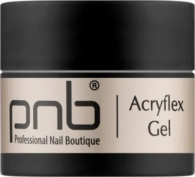 Строительный гель для ногтей PNB Acryflex Gel Milky Charm молочно-белый