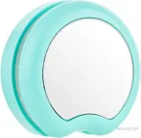 Компактная щётка для волос с зеркалом Janeke The Pomme Brush With Mirror 84 мм бирюзовый/ Джанеке — фото 1