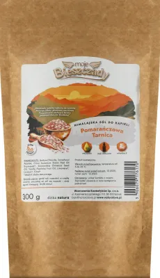 Соль для ванны гималайская Naturolove Tarnica, апельсиновая, с маслом жожоба, 300 г