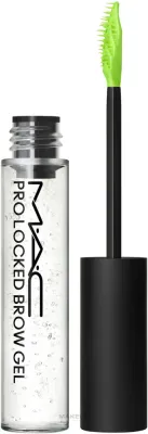 Фиксирующий гель для бровей MAC Pro Locked Brow Gel, прозрачный, с силиконовой щёточкой, до 12 часов фиксации, 7,8 мл