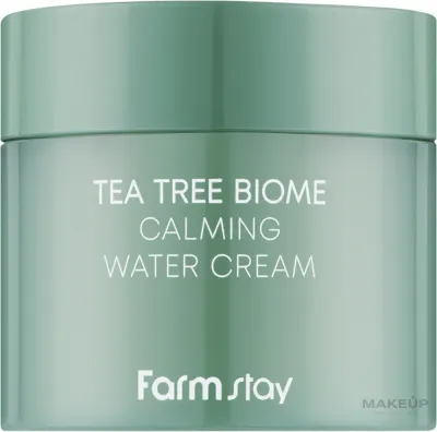 FarmStay Tea Tree Biome крем для лица увлажняющий с экстрактом чайного дерева 80 мл успокаивающий водный крем для сухой и чувствительной кожи