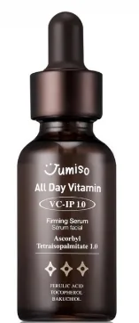 Сыворотка для лица Jumiso Vitamin C Elasticity укрепляющая с витамином C, бакучиолом, ниацинамидом и аронией, 30 мл
