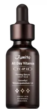 Сыворотка для лица Jumiso Vitamin C Elasticity укрепляющая с витамином C, бакучиолом, ниацинамидом и аронией, 30 мл