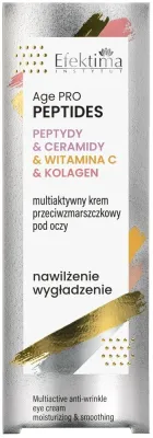 Крем для кожи вокруг глаз Efektima Age PRO Peptides Multiactive против морщин 15 мл