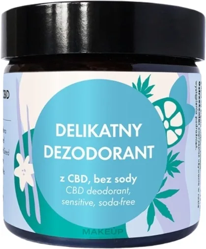 Натуральный крем-дезодорант с CBD без соды LullaLove