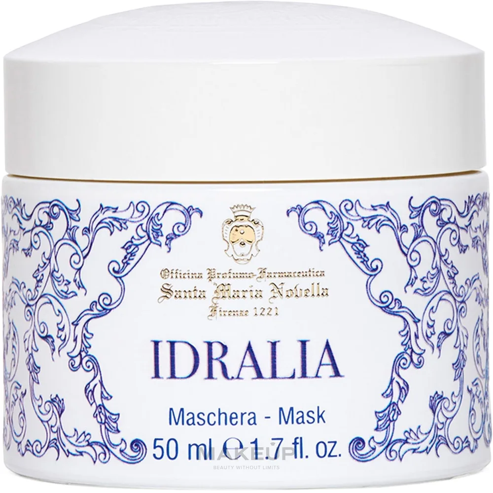 Santa Maria Novella Idralia Mask — увлажняющая маска для лица с керамидами и маслом ши, 50 мл