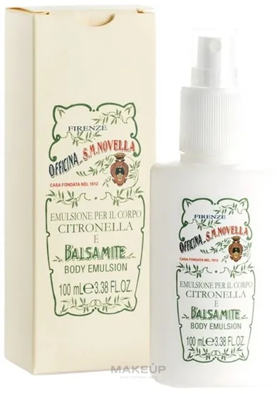 Эмульсия для тела Santa Maria Novella Citronella and Costmary Emulsion в спрее, с цитронеллой и пижмой бальзамической, 100 мл