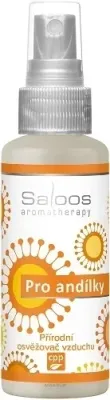 Ароматический спрей для помещений Saloos Aromatherapy For Little Angels для детской комнаты, с ароматом мандарина, цитрусовых и ванили, 50 мл