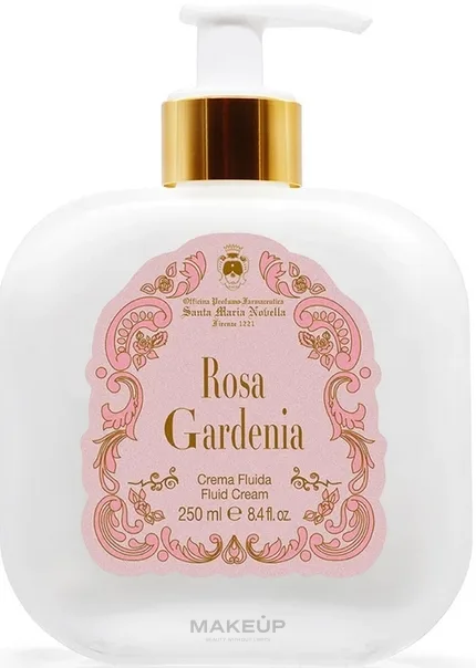 Крем для тела Santa Maria Novella Rosa Gardenia парфюмированный с розой 250 мл