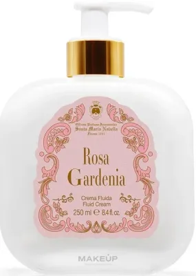 Крем для тела Santa Maria Novella Rosa Gardenia парфюмированный с розой 250 мл