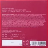 Палетка для макияжа глаз и лица Joko My Universe Sparkle&Glow Eye&Face Palette — фото 3