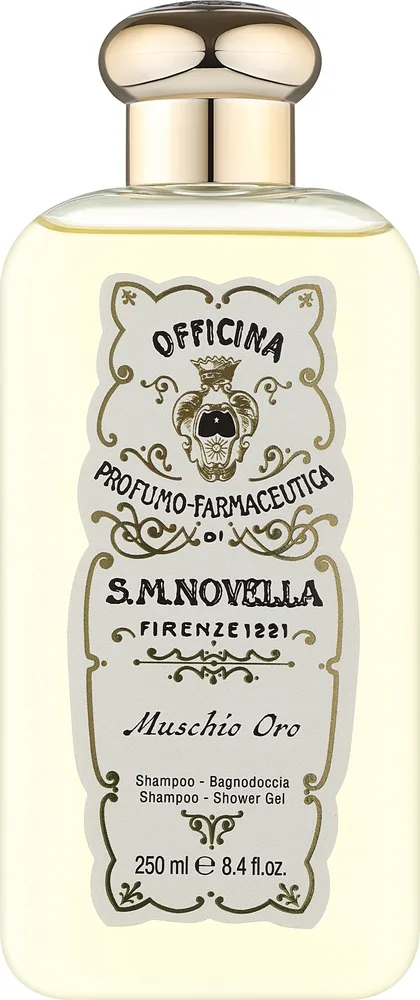 Шампунь-гель для душа Santa Maria Novella Muschio Oro с мускусом и золотом, 250 мл