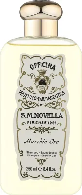 Шампунь-гель для душа Santa Maria Novella Muschio Oro с мускусом и золотом, 250 мл