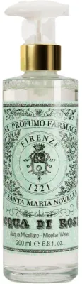 Santa Maria Novella Acqua di Rose Micellar Water мицеллярная вода с экстрактом розы для снятия макияжа с лица и глаз 200 мл