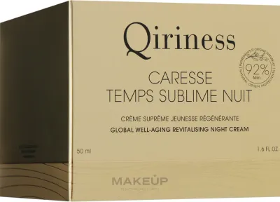 Крем для лица Qiriness Caresse Temps Sublime Nuit ночной для зрелой кожи 50 мл