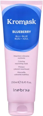 Маска для волос тонирующая Inebrya KroMask Nourishing Colour Mask, питательная, 250 мл, оттенок Blue