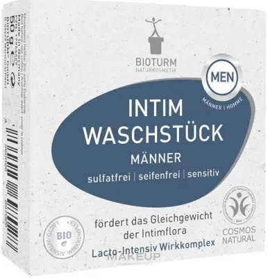 Мыло для интимной гигиены Bioturm Men Intimate No.142 мужское твёрдое, 50 г