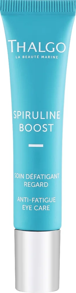 Thalgo Spiruline Boost Anti-Fatique Eye Care гель для кожи вокруг глаз от признаков усталости, массажный аппликатор, 15 мл